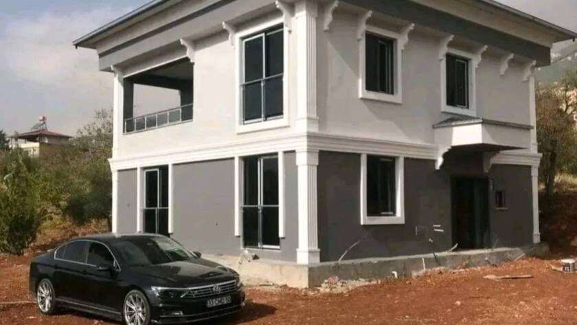 Anahtar teslim villa dış görünüm