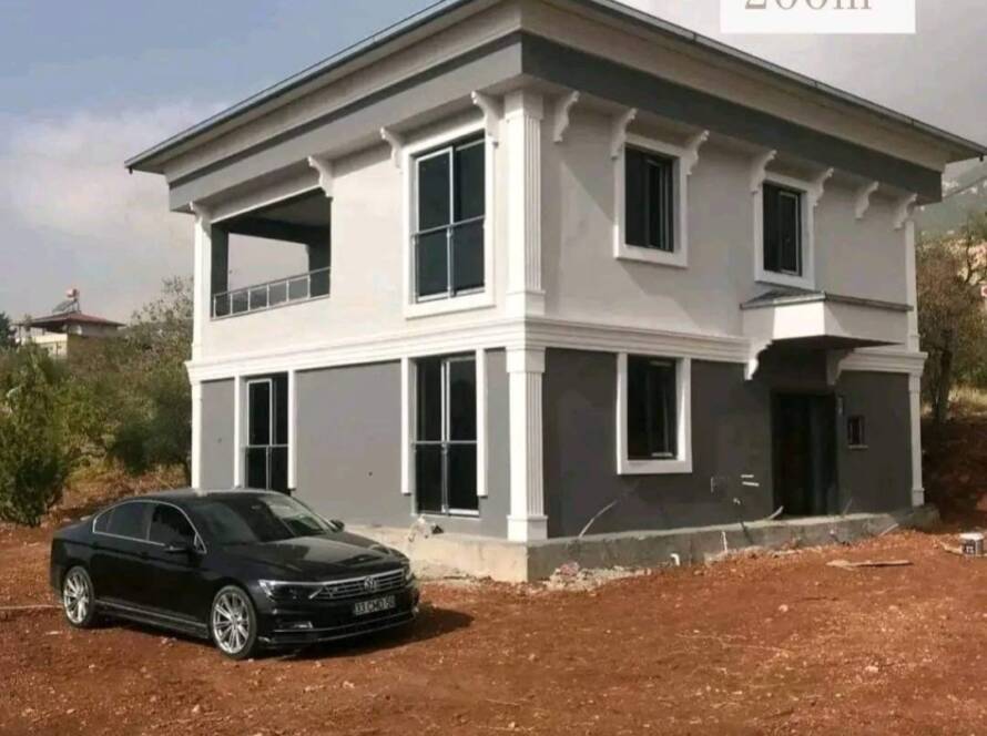 Anahtar teslim villa dış görünüm